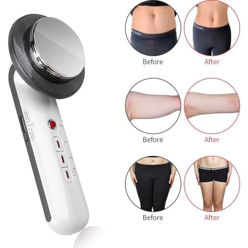3 In 1 Ultrasound Cavitation EMS Fat Burner Body Slimming Massager Weight Loss Machine Electrode Anti Cellulite Instrument