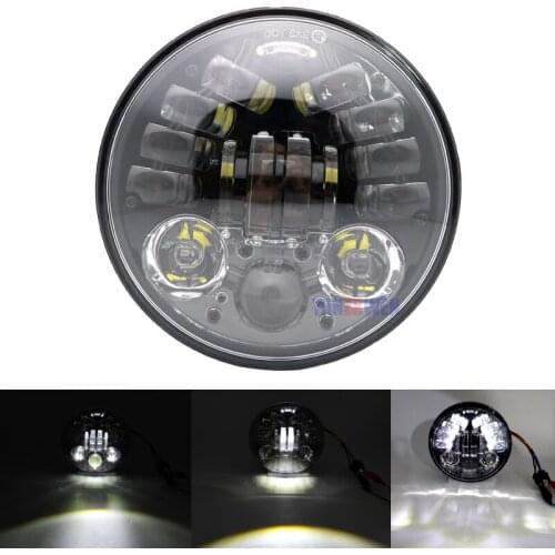 5.75" LED Headlight bulb replacement lighting 5.75inch motorcycle LED projector lamp For Universal motorcycle