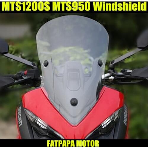 MTS 1200 950 Motorcycle Accessories Windshield FOR DUCATI MTS1200S MTS950 MTS1200 S