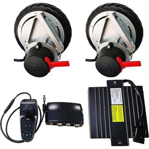 Brushless Electric Bicycle Wheelchair Control System Controller Battery Kit Joystick Electromagnetic Brake