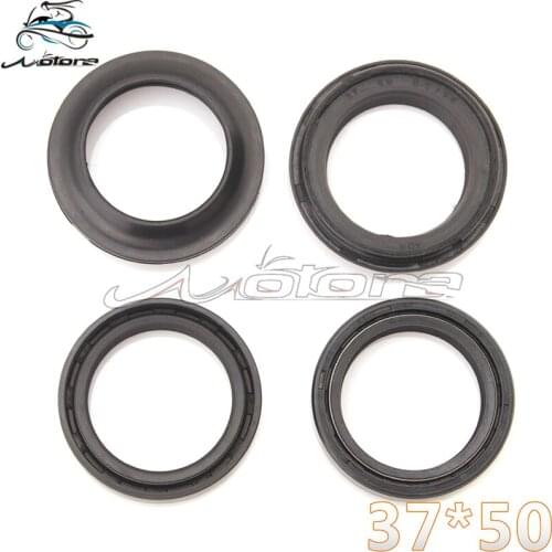 37*50 Motorcycle Front Fork Damper oil seal Dust cover For CBR250 CBR 19 NC 22 VT250 GZ150-A GZ125HS CQR250 CQR 250