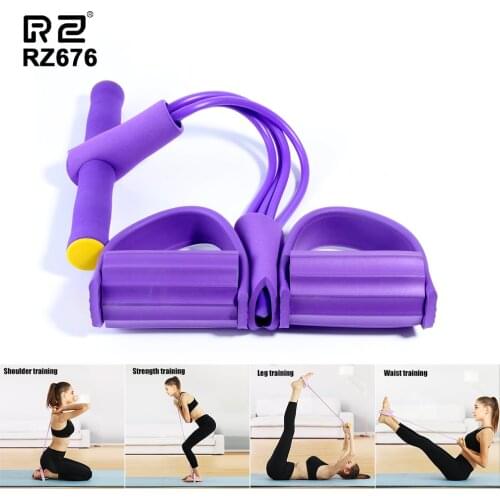 Fitness Resistanc Band Exerciser Rower Belly Resistance Elastic Pull Ropes Home Sport Training Elastic Bands For Gym Equipment