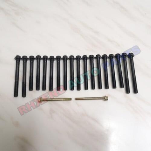 Engine cylinder head 4M40 4M40T bolt nuts for mitsubishi Pajero GLX PajeroGLS Montero GLX Montero GLS Canter 2835cc 2.8TD 1994