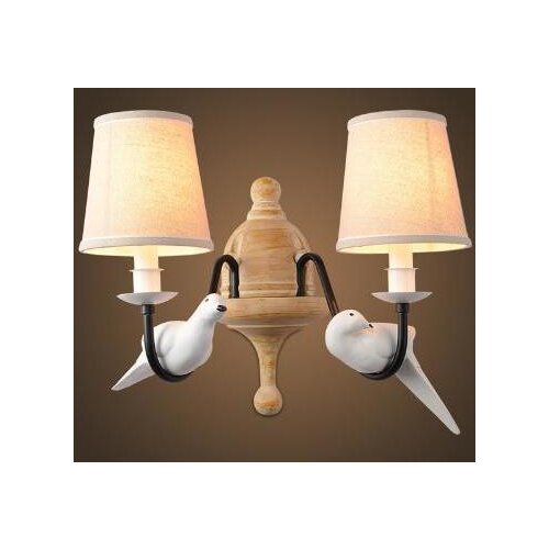 Loft wall lights crystal living room aisle dining room espelho