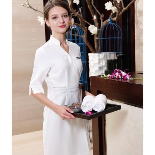 Massage SPA clothing fabrics steaming natural fabrics of Japanese beach gown health club