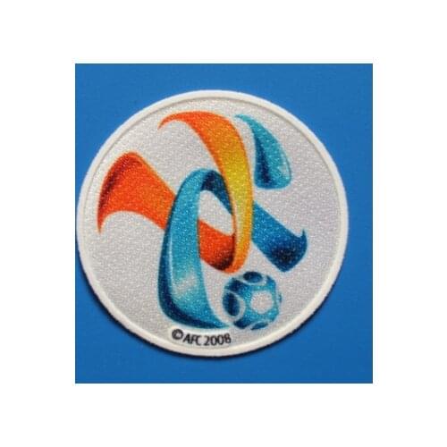 New afc champions 2013 afc champions 8 strong thermal transfer flocking armband iron on patch badge