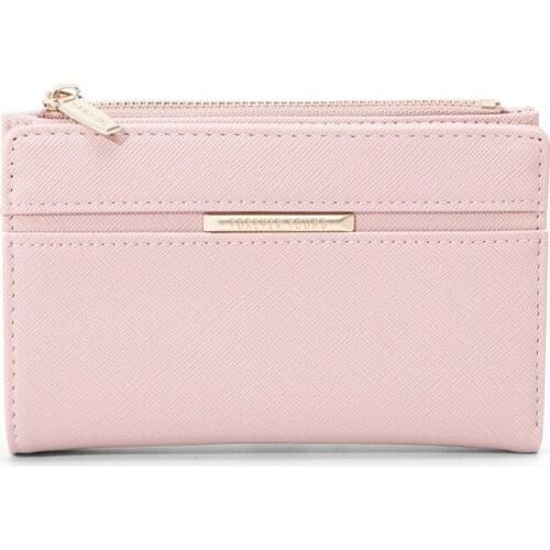 New Women Wallet Card Holder Zipper Coin Purse Many Departments Female Wallets High Quality Ladies Pueses PU