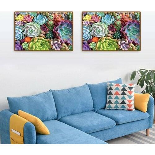 Jigsaw Puzzle Succulent Plants 1000 Pieces Puzzle Mini For Adults Toys Games Paper Puzzle Assembly Educational Toys Childre L3R2