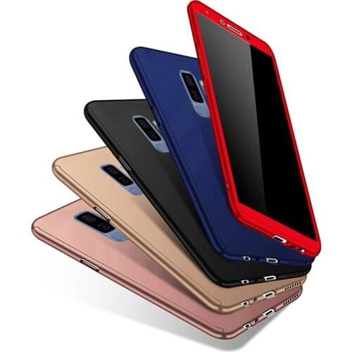 With Tempered Glass Shockproof Armor Phone Case For Samsung Galaxy S10 S20 Plus Lite A10 A20 A30 A40 A51 A71 M10 M20 M30 A50 A60