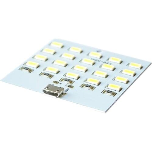 20 beads LED lamp board USB mobile lamp emergency lamp night lamp USB
