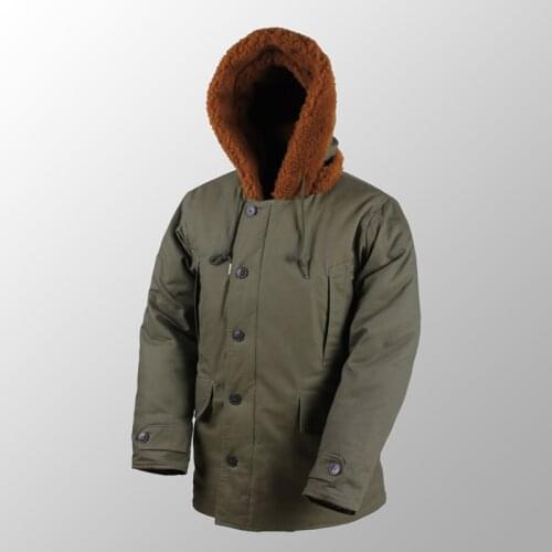 TURBOSUN Men's Parkas With A Hood