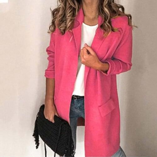 Comfortable Elegant Women Soft Comfortable Casual Blazer for Business