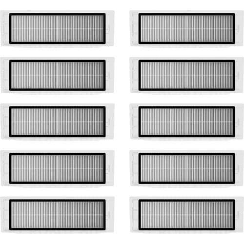 10hepa filters for Xiaomi robots for vacuum cleaner robot spare parts for millet MiJia cleaning robot vacuum cleaner parts