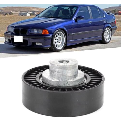 11287841228 Serpentine Belt Tensioner Idler Pulley (Offset Mounting) 11281748130 Fit for 3-Series E39 E46 E60 E83 M3 X3 X5