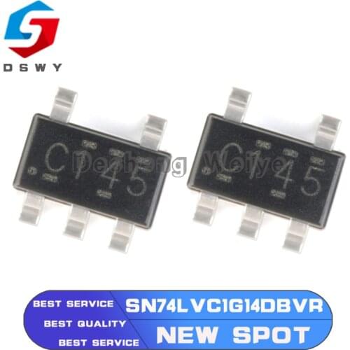 20Pcs SN74LVC1G14DBVR SOT23-5 74LVC1G14GV SOT-23 SN74LVC1G14 SOT-23-5 74LVC1G14 SMD IC New Original