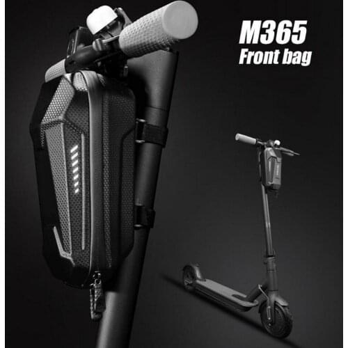 2L 3L WILD MAN Universal Scooter Bag Electric Scooter Waterproof Storage Bag Electric Scooter Head Handle Bag EVA Hard Shell Bag