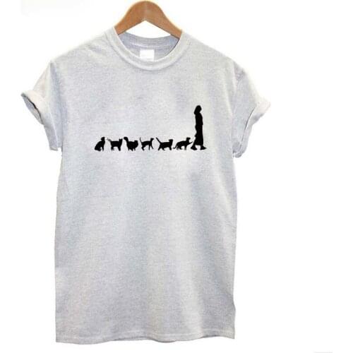 Cat mom Cute Cat Graphic Print Women Tshirt Cat Mom Life Funny Summer Short Sleeve Pet Lover Gift Plus Size T Shirt Women Tops