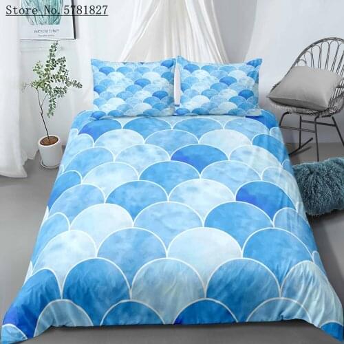 2/3 Pieces Cartoon Wave Bedding Set Beautiful Funny Home Duvet Cover For Child Adults Bed Quilt Cover Colorful Bed Cover Set