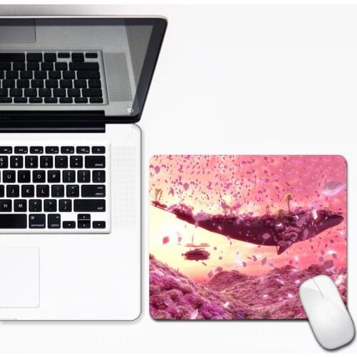 30x25cm Beautiful whale Small Size Mouse pad cute Locking Edge Speed Gamer Mousepad for Office Laptop Notebook mat best gift
