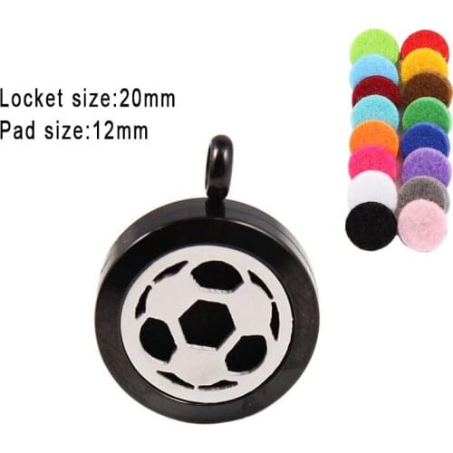 Top Quality Magnetic 20mm Stainless Steel Perfume Locket Aromatherapy Essential Oil Diffuser Locket Pendant