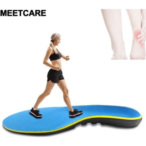 Orthopedic Insoles for Women Men Orthotis Flat Foot Health Sole Pad for Shoe Insert Arch Support for Plantar Fasciitis Feet Care
