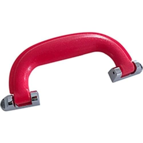 Y166 Retro Plastic Suitcase Handle Square Shape Metal Base Box Frame Parts Bag Luggage Case Pull Grip Repairing Tool DIY