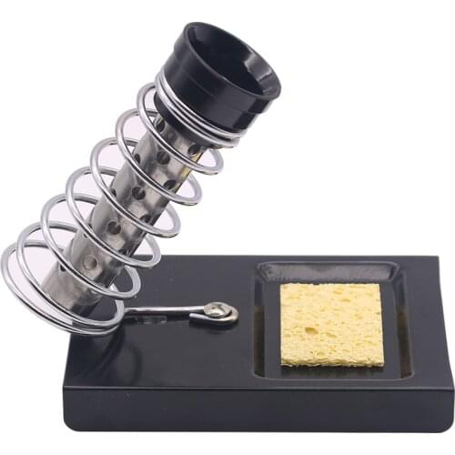 Spring soldering iron stand for T12 electric soldering station solder iron stander fixed sponge