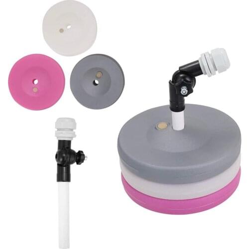 Badminton Trainer Potable Telescopic Elastic Rod Self-study Rebound Power Base Practicing Set For Badminton Learners