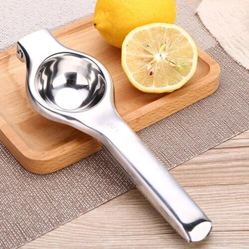 Lemon Juicer 201 Stainless Steel Thickening Manual Fruit Squeeze Juicer Lemon Clip Kitchen Tool