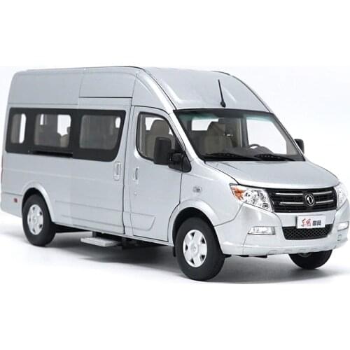 1:24 Diecast Model for Dongfeng DFAC Yufeng MPV Alloy Toy Car Miniature Collection Gifts China Brand