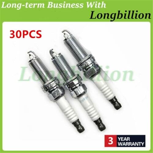 30PCS 22401-ED815 22401-CK81B Car Spark Plugs for Nissan 22401-JD01B 22401-ED71B 22401-1VA1C 22401-1P116