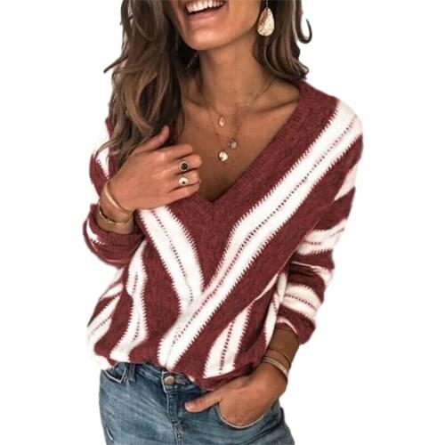 Allukasa Women's V-Neck Pullovers