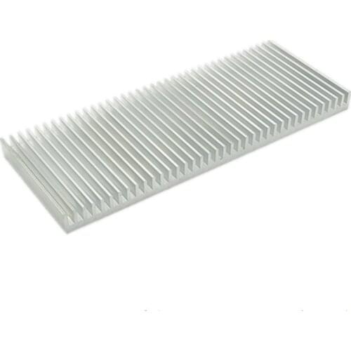 127*8MM Aluminum Electronic Heatsink 38 Slice High Quality Aluminum Alloy heat sink High Dense tooth Electrical cooling plate