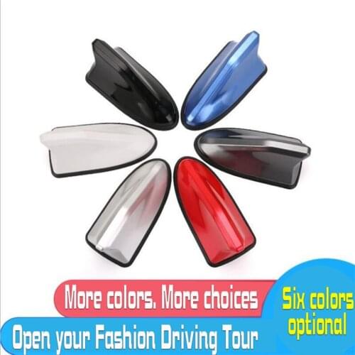 Car Fin Antenna Black/White/Silver/Red/Blue/Champagne Gold/Gray Car Radio Antenna