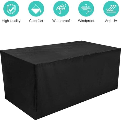 200*160*70cm Patio Garden Furniture Cover Indoor Outdoor Waterproof Dust Cover Anti-UV Covering Rain Snow Sofa Chair Covers