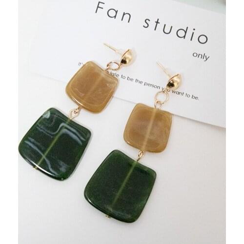 Fashion Long Earrings 2020 Ball Geometric Earrings for Women Hanging Dangle Earrings Drop Gold Earrings Modern YANZIXG Jewelry