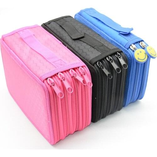 Canvas pencil case capacity estuche estojo escolar Kawaii school supplies estuches box pencilcase trousse scolaire stationery