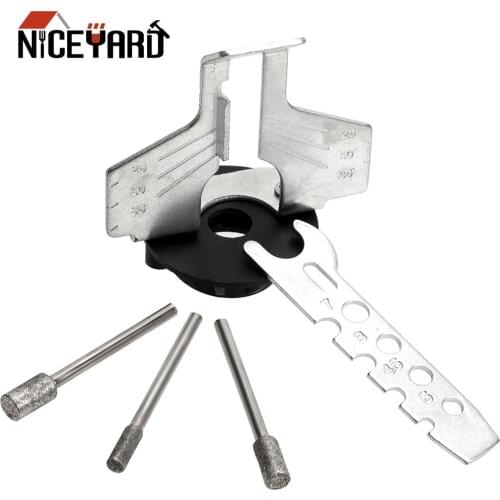 High Quality Saw Sharpening Attachment Sawtooth Grinding Tool Saw Sharpener Adapter for Dremel Drill Power Tool Accessories