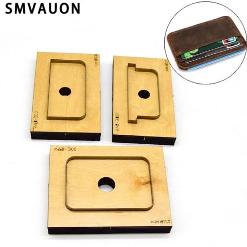 New Card Case Die Coin Purse Wood Die Cutting DIY Die Cutting Machine Wallet