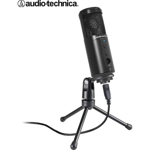 Original Audio-Technica ATR2500usb Condenser Microphone Computer Game Live Microphone Recording Anchor Record Song