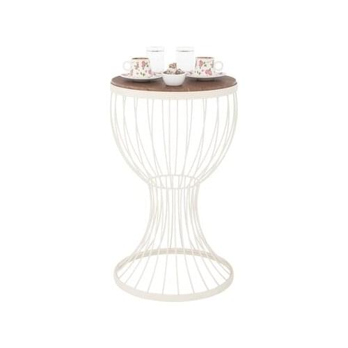 Modern lux Camellia Puff Black-black coffe table