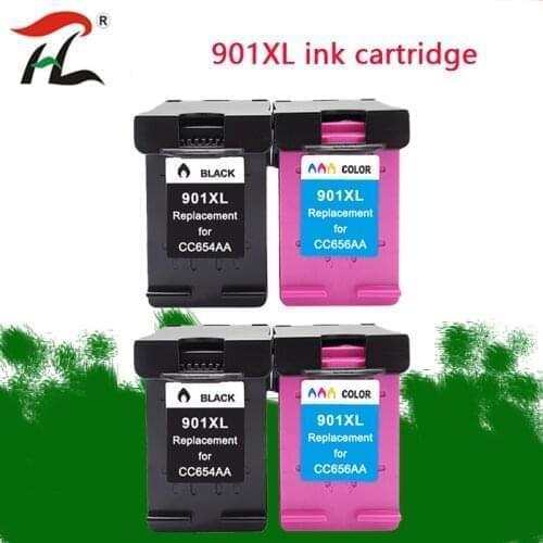Re-manufactured 901XL Cartridge Replacement for HP 901 Ink Cartridge for Officejet 4500 J4500 J4540 J4550 J4580 J4640 4680