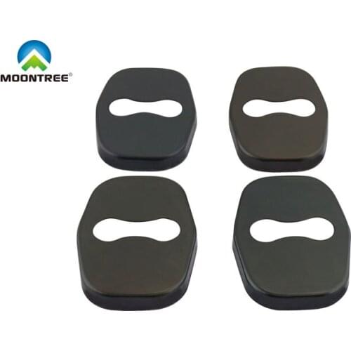 4 x Black for DS3 DS4 DS5 DS6 DS7 Citroen C5 C4L Car Door Lock Cover case sticker