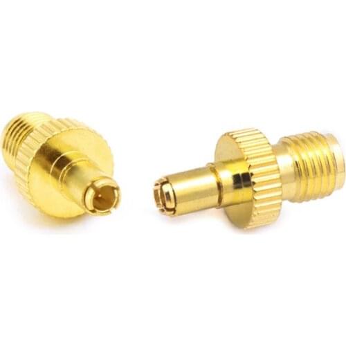 5Pcs/Set SMA Female To TS9 Male RF Connector Coaxial Adapter Straight Gold Plated