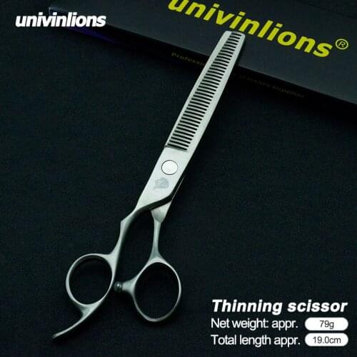 7" Left Hand Pet Dog Grooming Scissors Lefty Thinning Scissors Hair Clippers Cat Shears Pet Dog Thinning Trimmer Toilettage