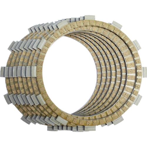 8PC Motorcycle Friction Clutch Disc Plates For Yamaha R1 YZF-R1 YZFR1 1000cc 1999-2003