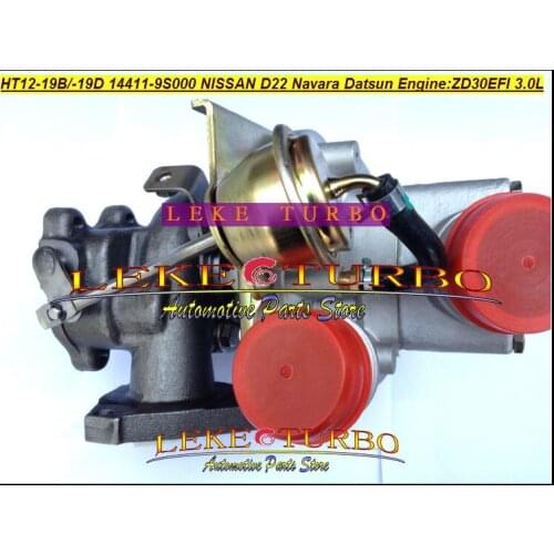 Free Ship HT12-19B HT12-19D 14411-9S000 14411-9S002 Turbo Turbocharger For NISSAN Navara D22 Litre EFI Datsun ZD30 ZD30EFI 3.0L