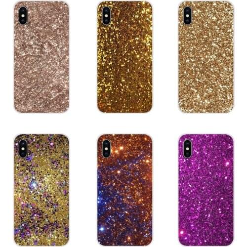 Accessories Phone Cases Covers For Huawei Honor 4C 5C 6X 7 7A 7C 8 9 10 8C 8S 8X 9X 10I 20 Lite Pro Sparkle Glitter Gold Bling