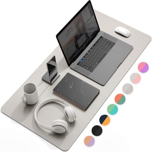 Double-Side PU Mouse Pad Large Size Anti-Slip Mousepad Waterproof Natural Rubber Gamer Desk Mat for Desktop PC Computer Laptop