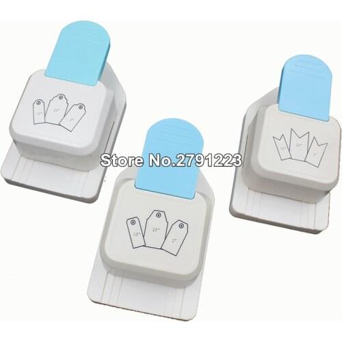 The New Punch Tag top Punch straight 1.5, 2 or 2.5 inch gift Tag paper punches for scrapbooking craft perfurador diy puncher